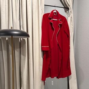 Elegant Red Women's Robe